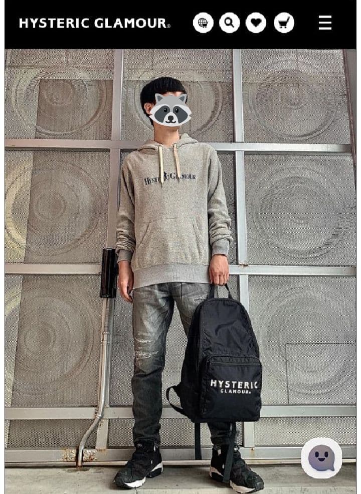 美品　ヒステリックグラマー　バックパック　リュック