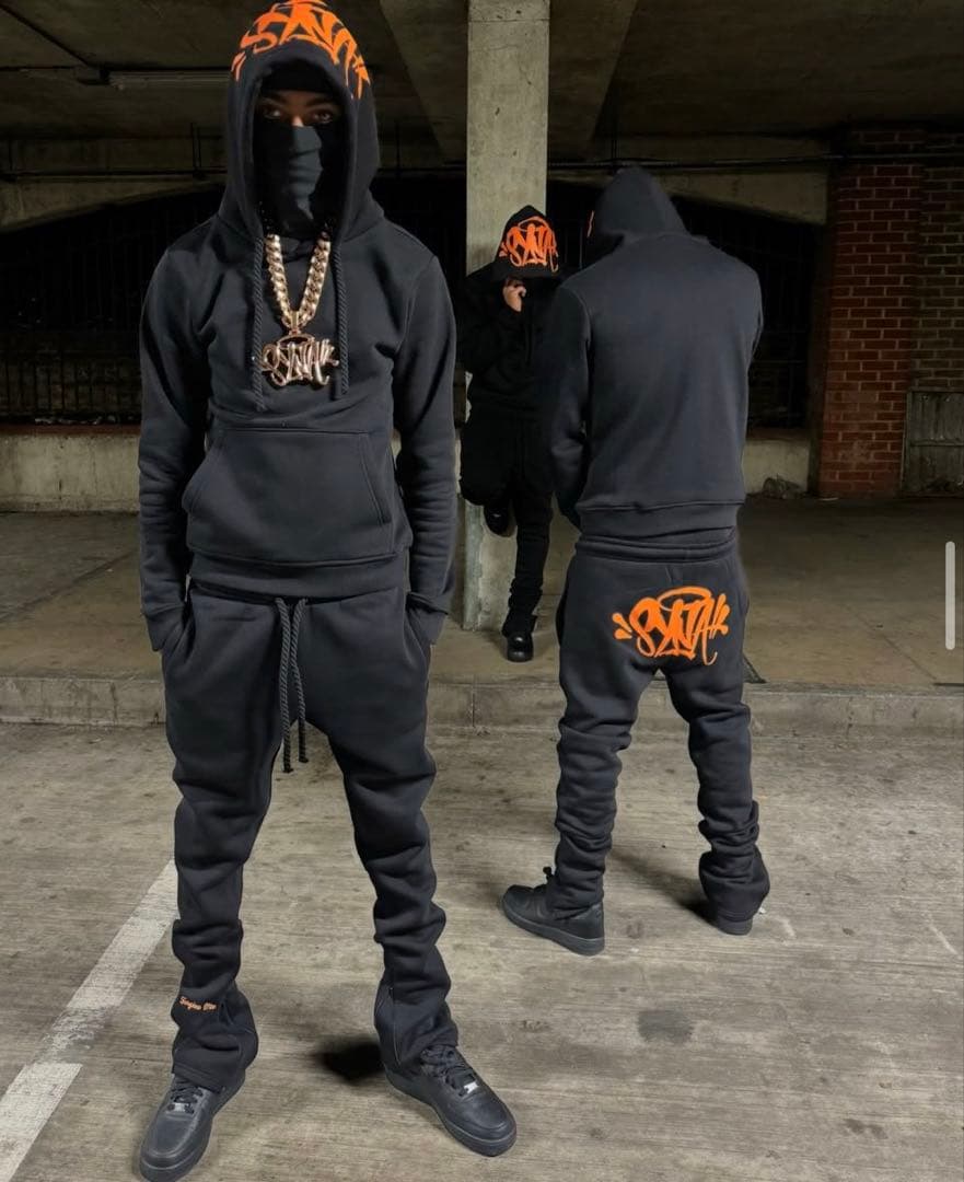 12月 SYNA WORLD OG BLACK x ORANGE 本物