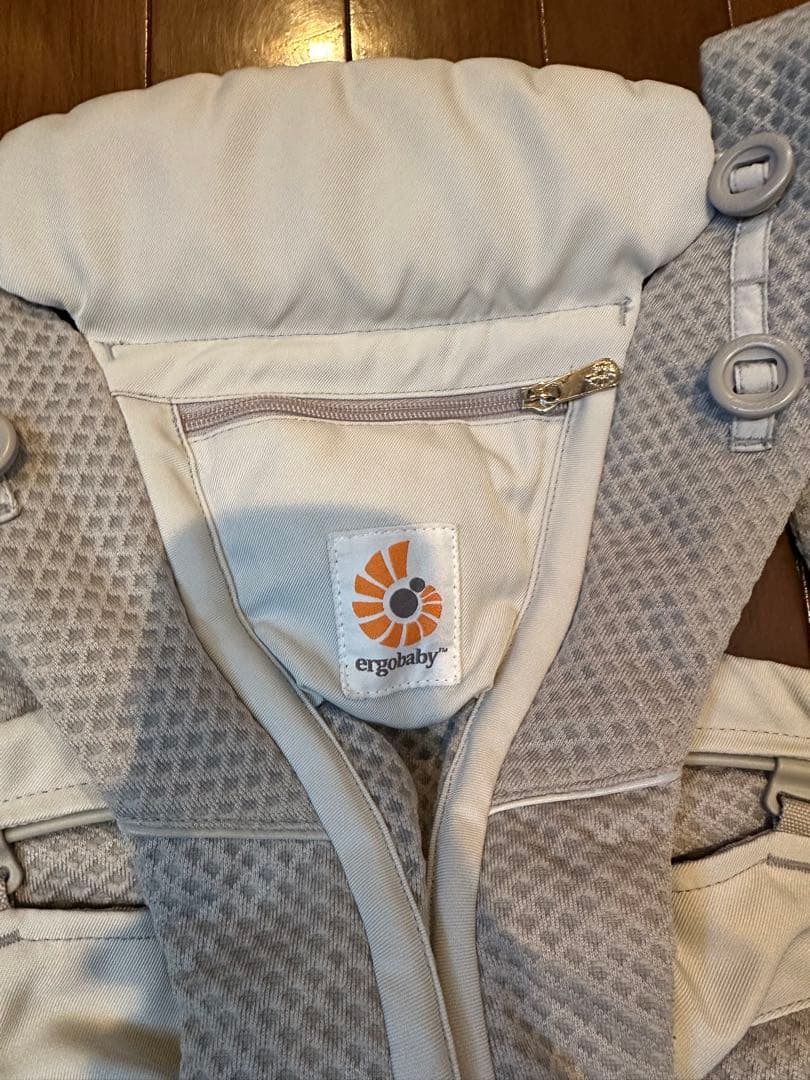 【美品✨】ergobaby 抱っこ紐 オムニブリーズ パールグレー