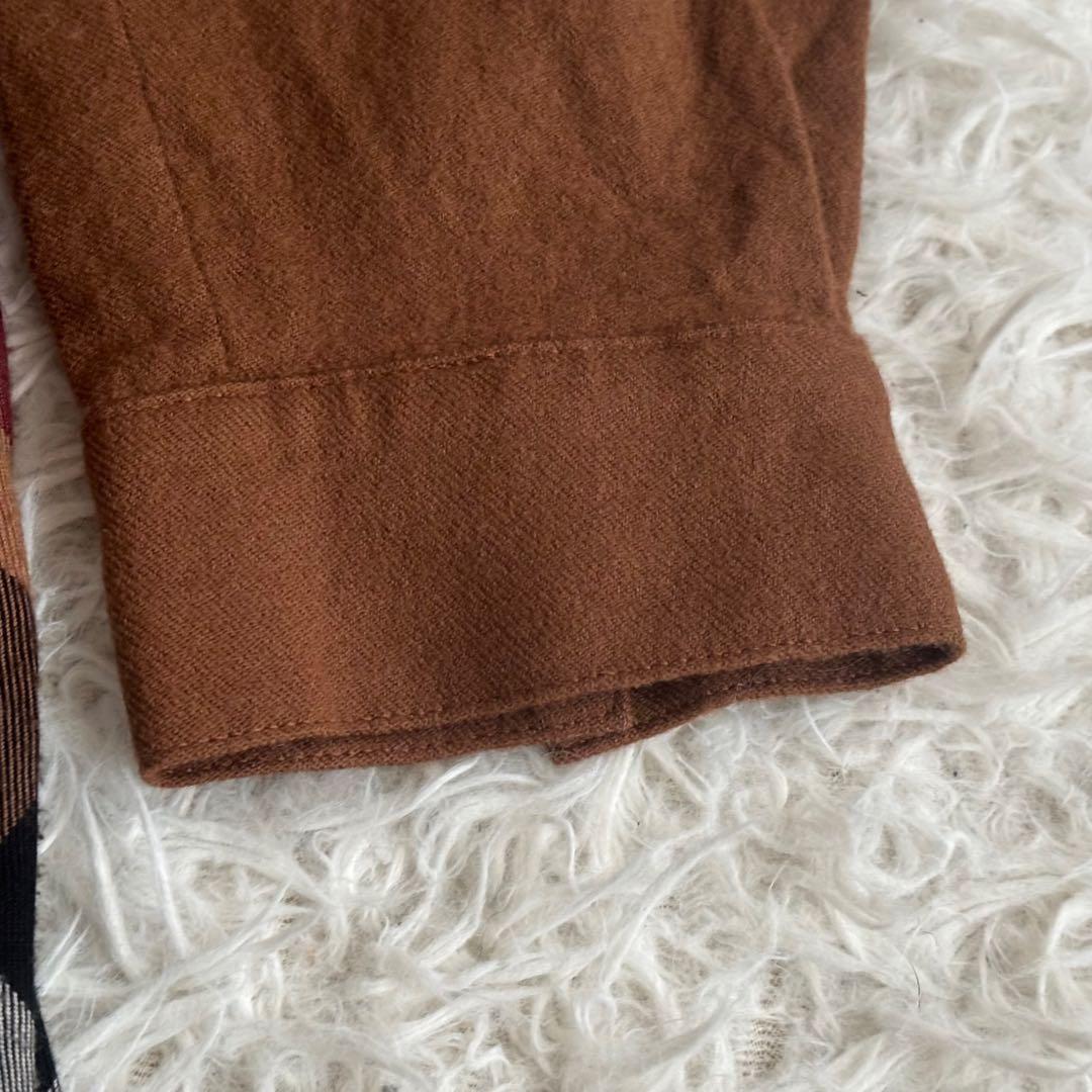 美品✨ ブルーレーベルクレストブリッジ シャツワンピース ブラウン 38