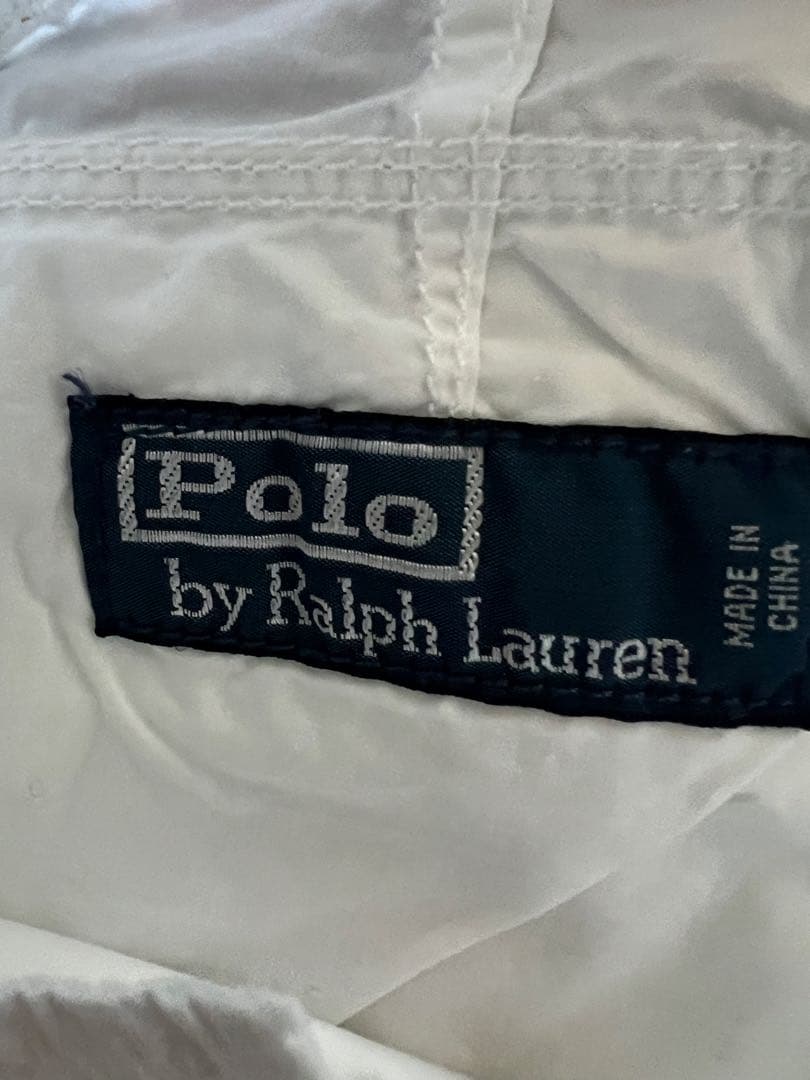 純白　Polo by Ralph Lauren ホワイトカーゴパンツ