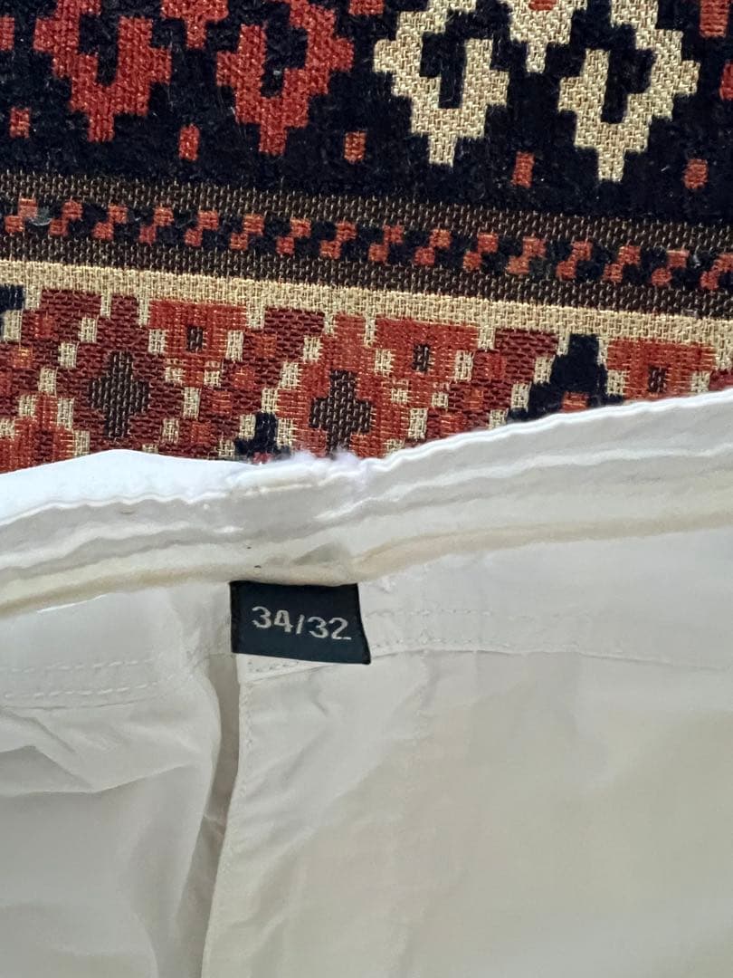 純白　Polo by Ralph Lauren ホワイトカーゴパンツ