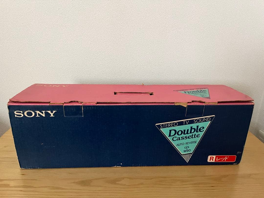deco suiさま専用SONY CFS-W80ラジカセ レッド
