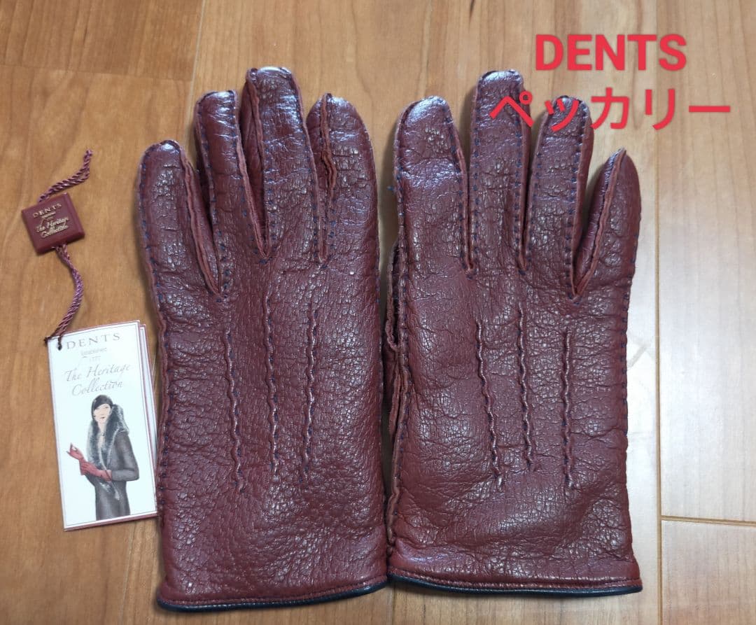 t_ouha　DENTS【デンツ】ペッカリー　レザー手袋　グローブ