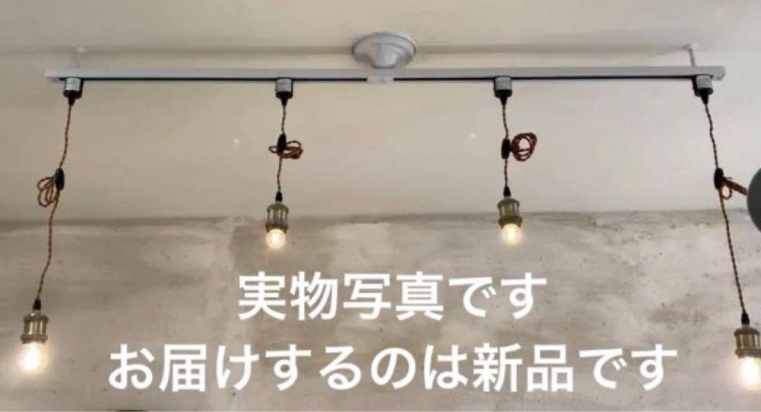 ペンダントライト 電球付 4灯 ダクトレール用 リビング 店舗用 北欧 おしゃれ