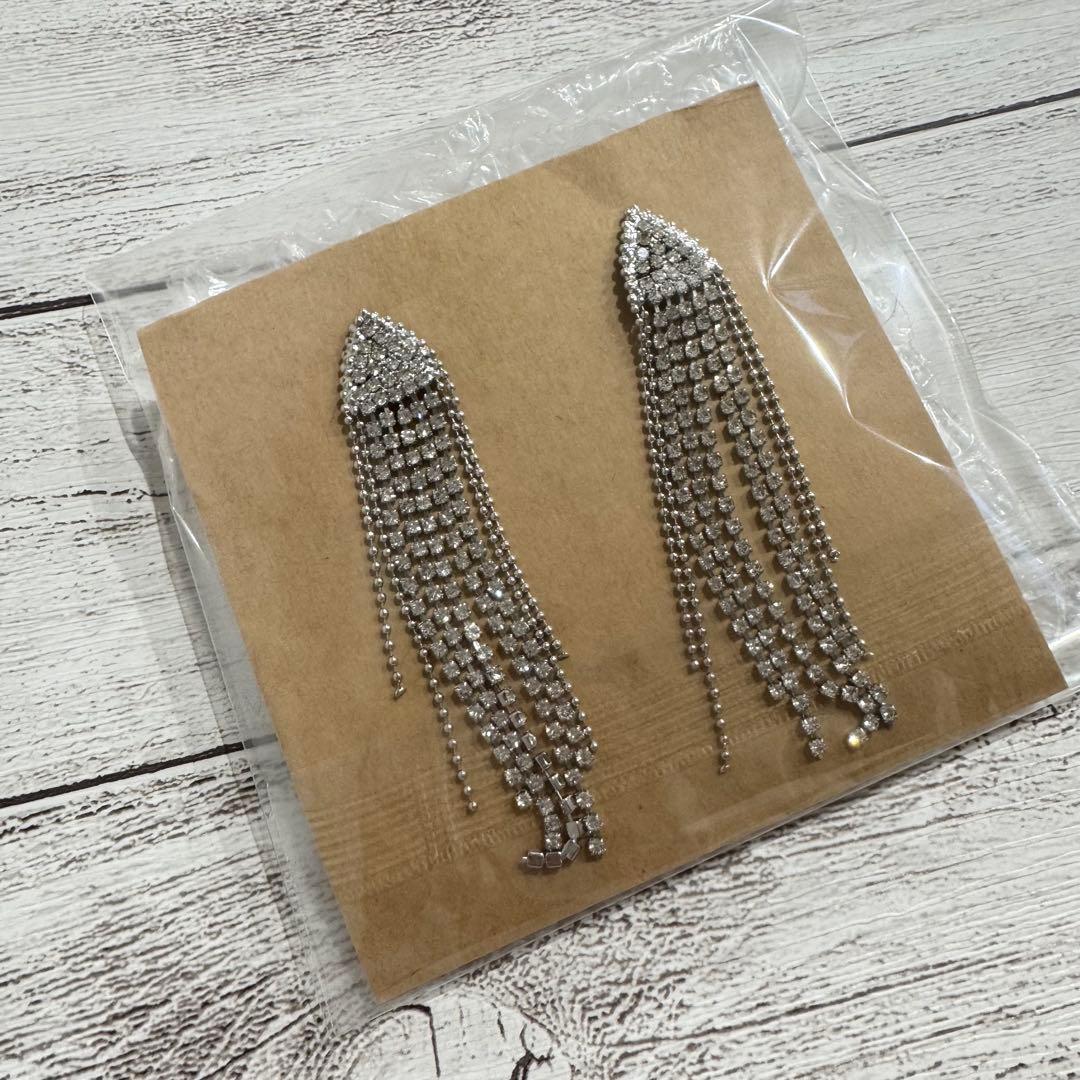 【新品】競技用ビキニ　大会　コンテスト　ピアス付き　青　ブルー