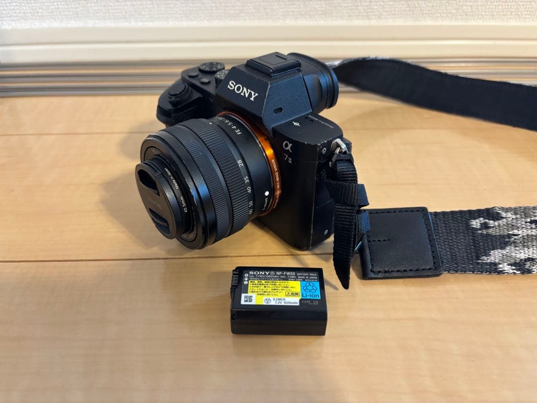 SONY α7Ⅱ ミラーレスカメラ レンズ付き