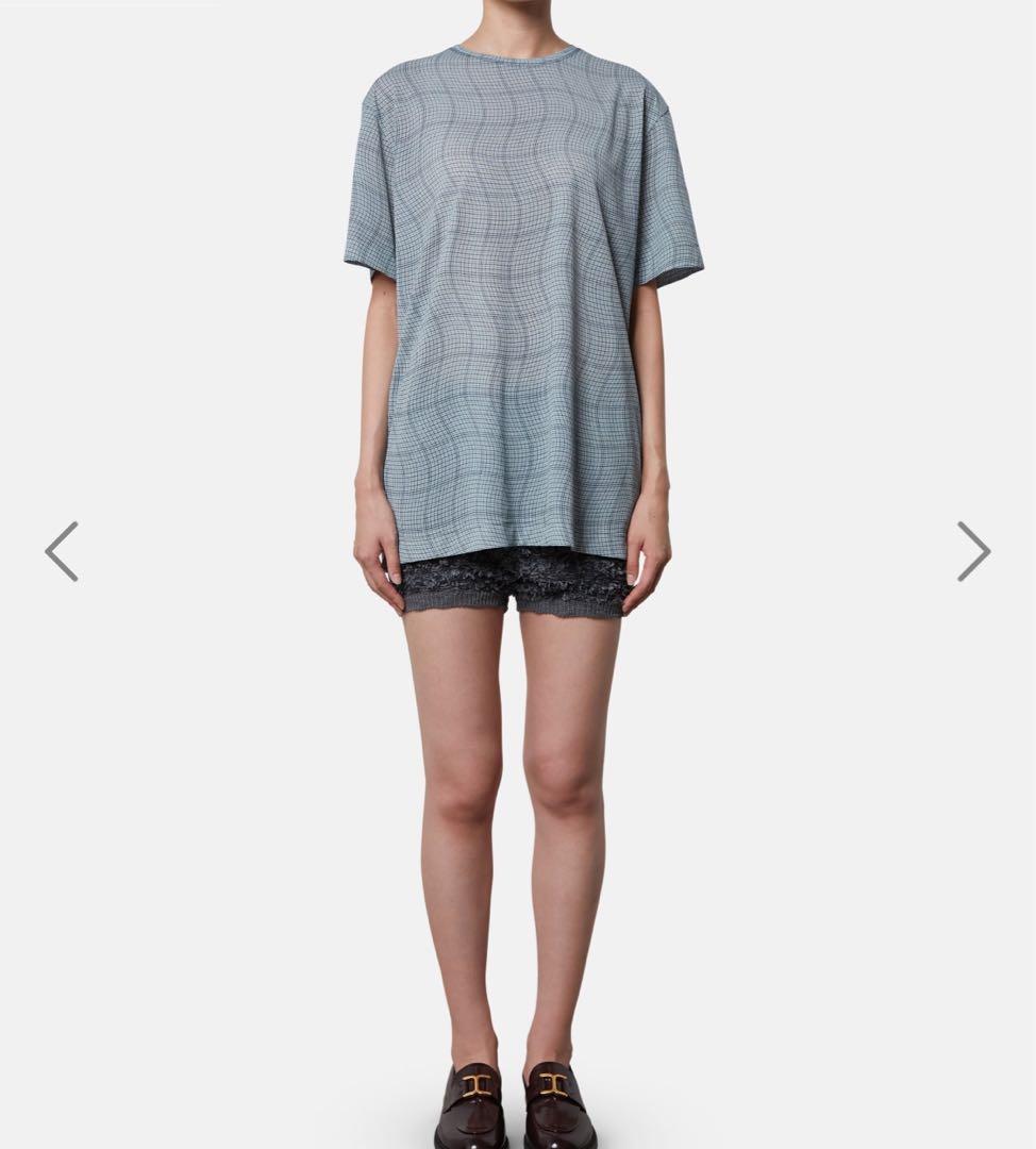 IRENE Tweed Knit Pants ダークグレー