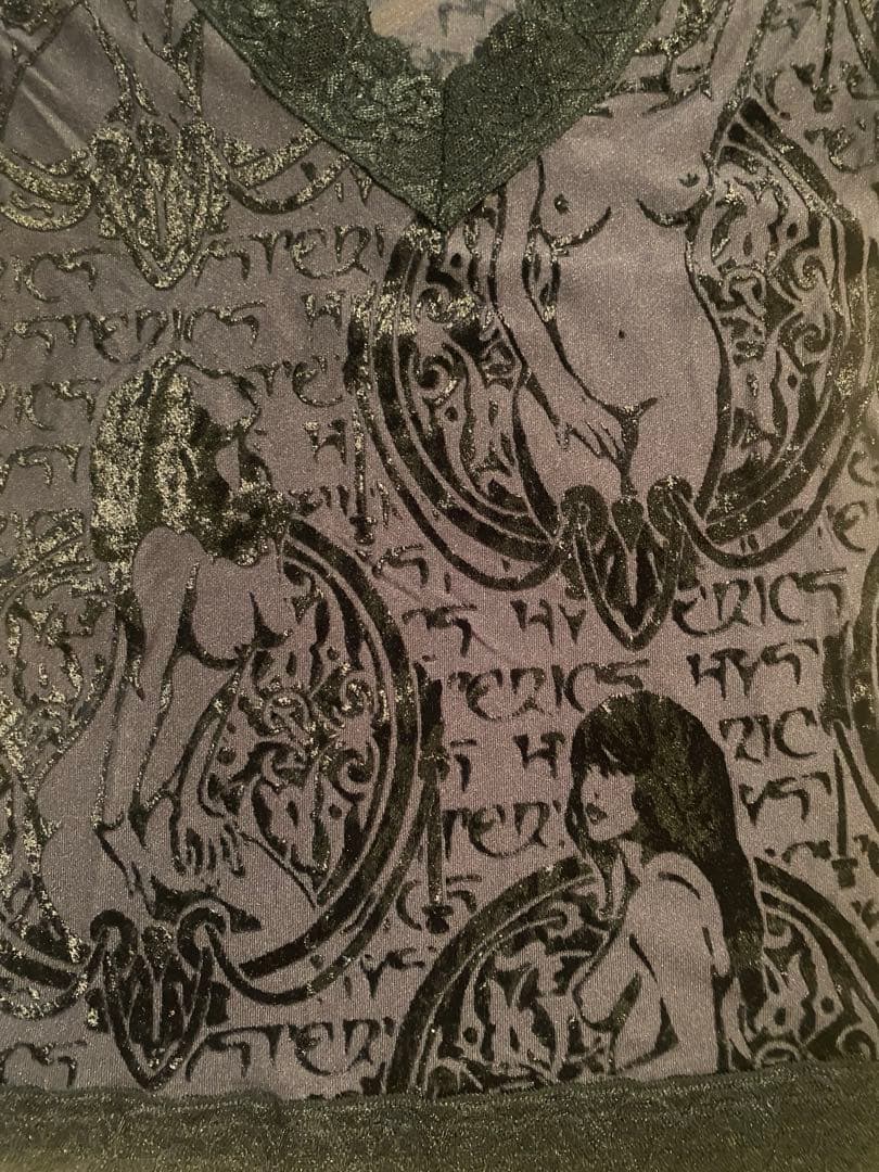 初期　ヒステリックグラマー '90 ヒスガール　透かし彫り　チビTサイズ　Y2K