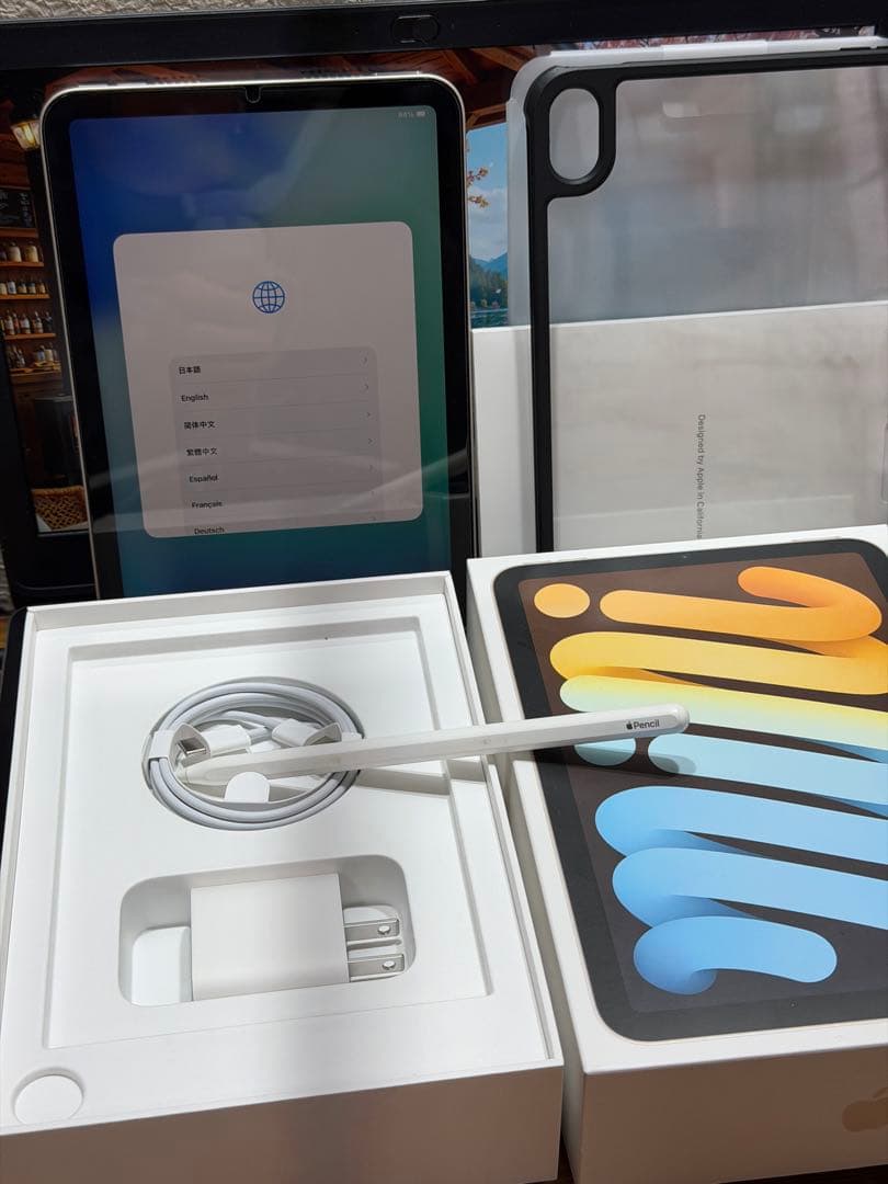 iPad mini (第6世代) 64GBwifi スペースグレー 本体　超美品