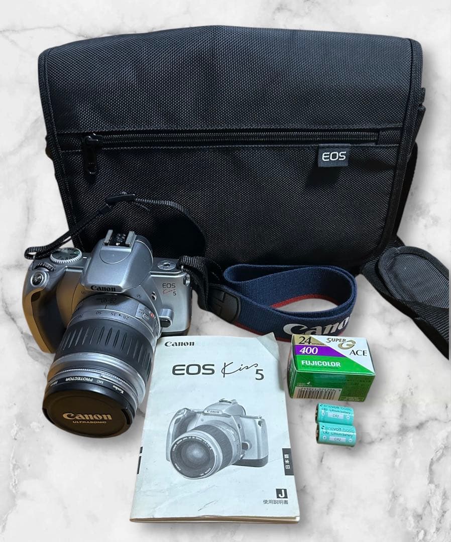 【動作確認済み】Canon EOS Kiss5 フィルムカメラ　一眼レフカメラ