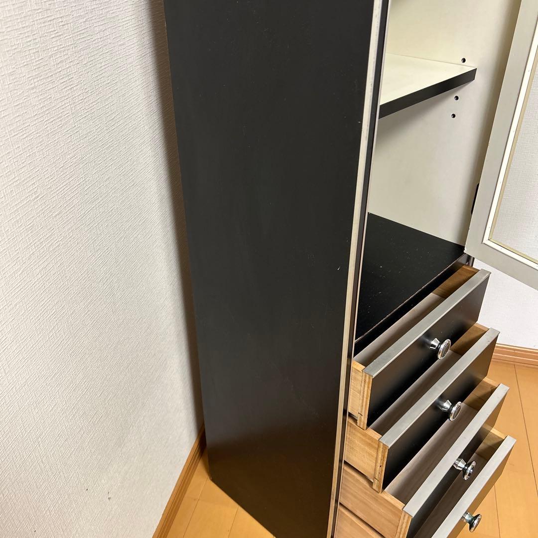 昭和レトロ レトロポップ 食器棚 ガラス