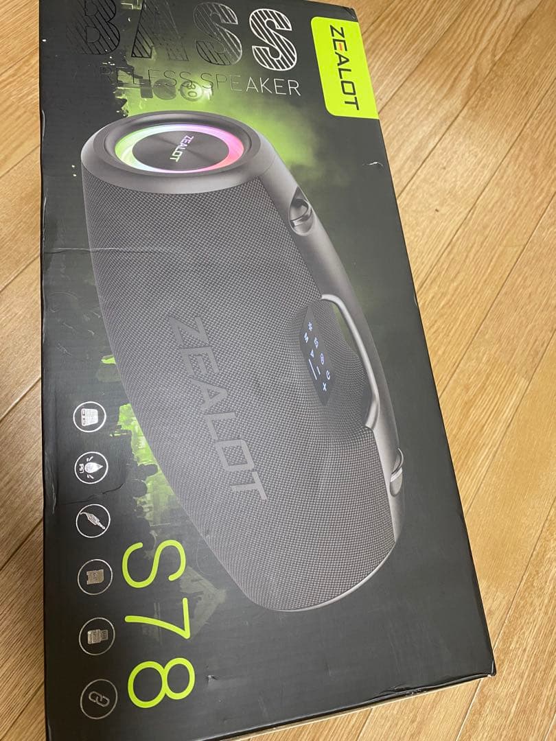 ZEALOT 100W ポータブルワイヤレススピーカー24000mAh