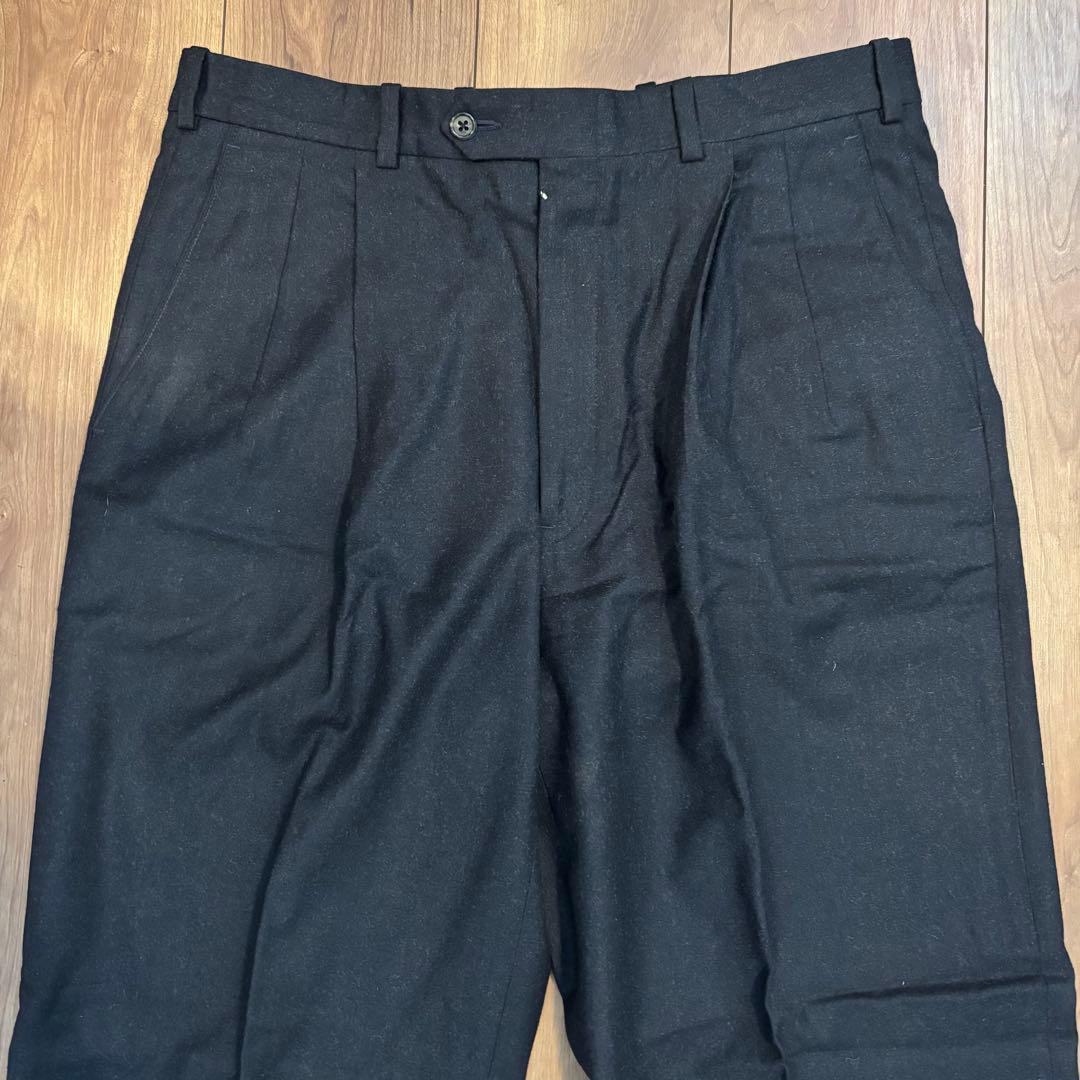 60s カシミヤ ウール 2タック スラックス vintage ヴィンテージ