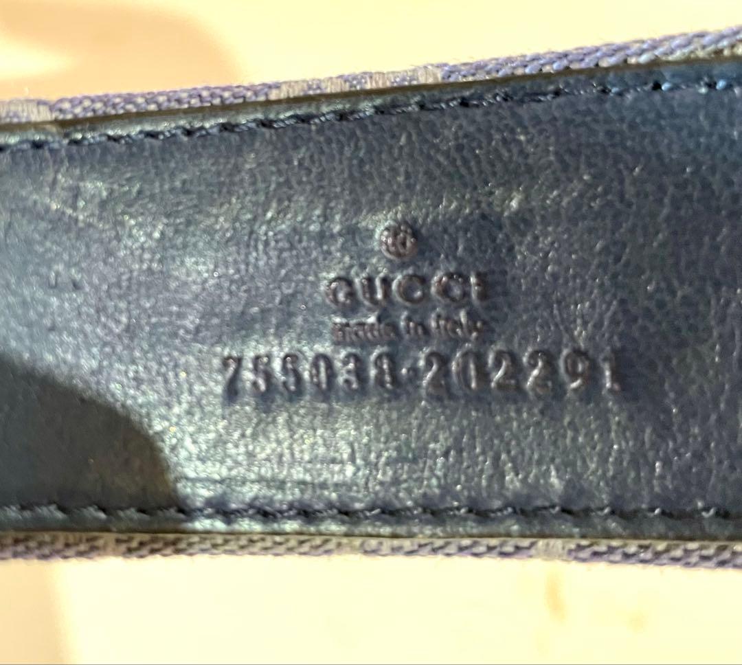 GUCCI GGキャンバス ヘアバンド