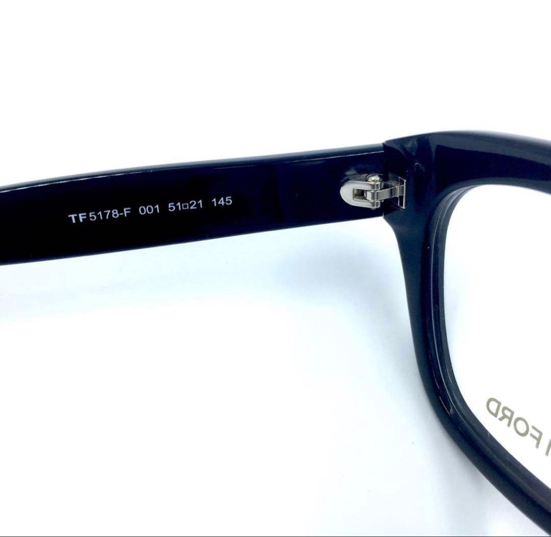 【新春セール】TOM FORD TF5178-F ブラック アジアンフィット