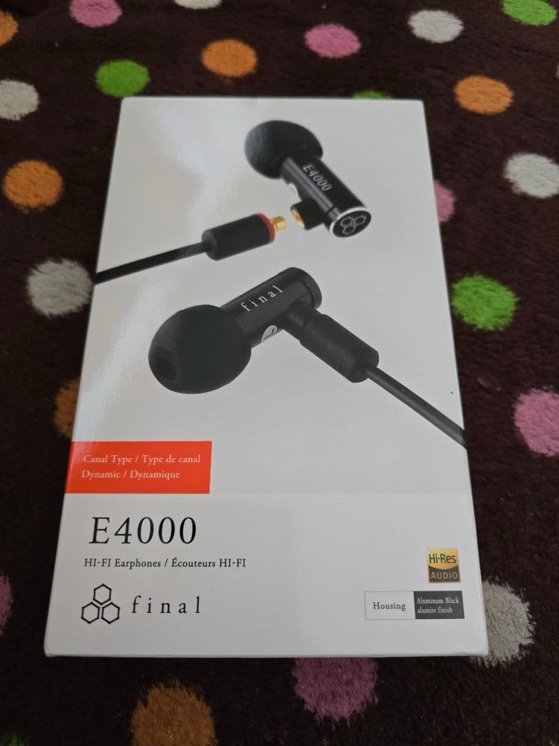 final E4000 HI-FI イヤフォン