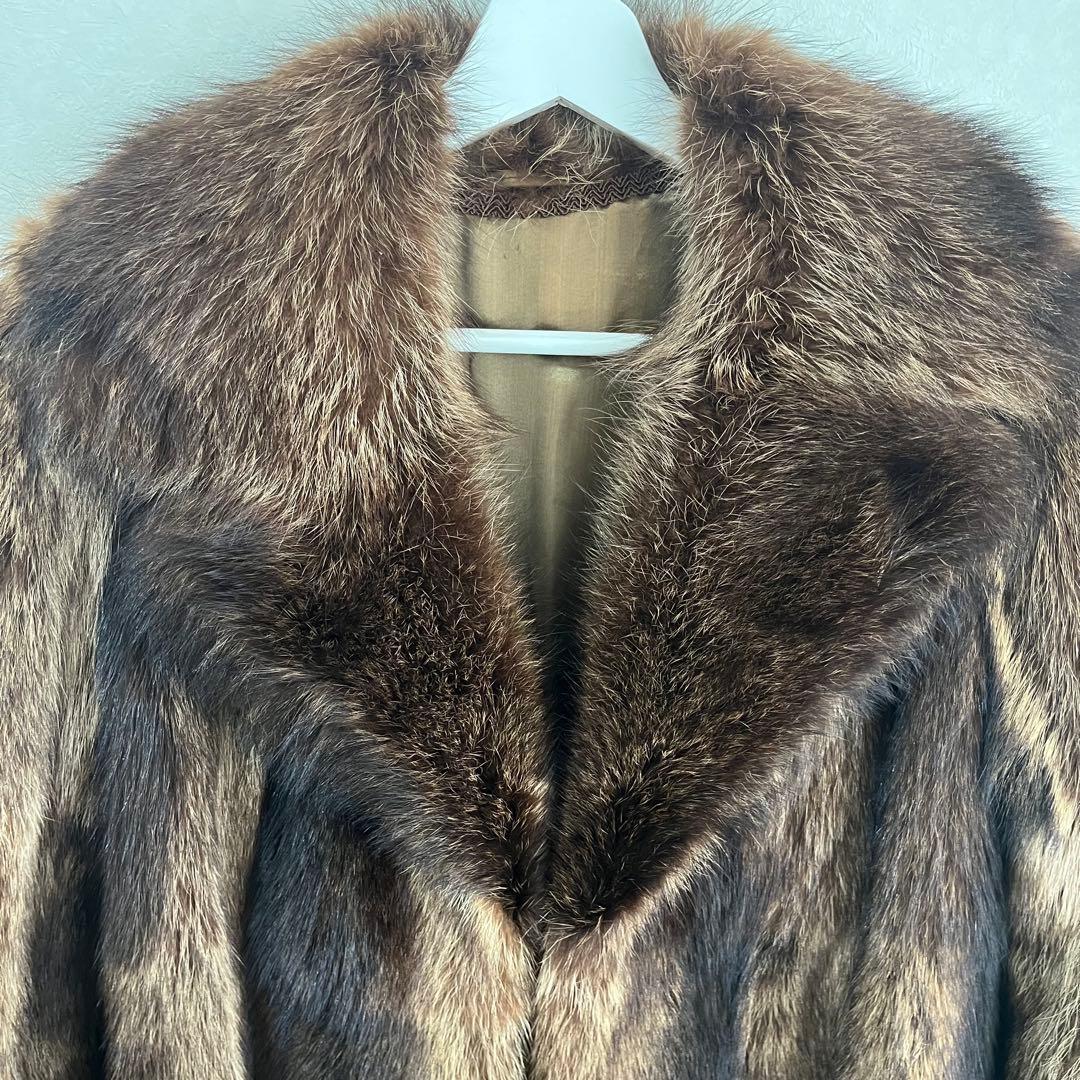 美品 Silver Blu IEMURA ミンク 本毛皮 コート　百貨店取扱