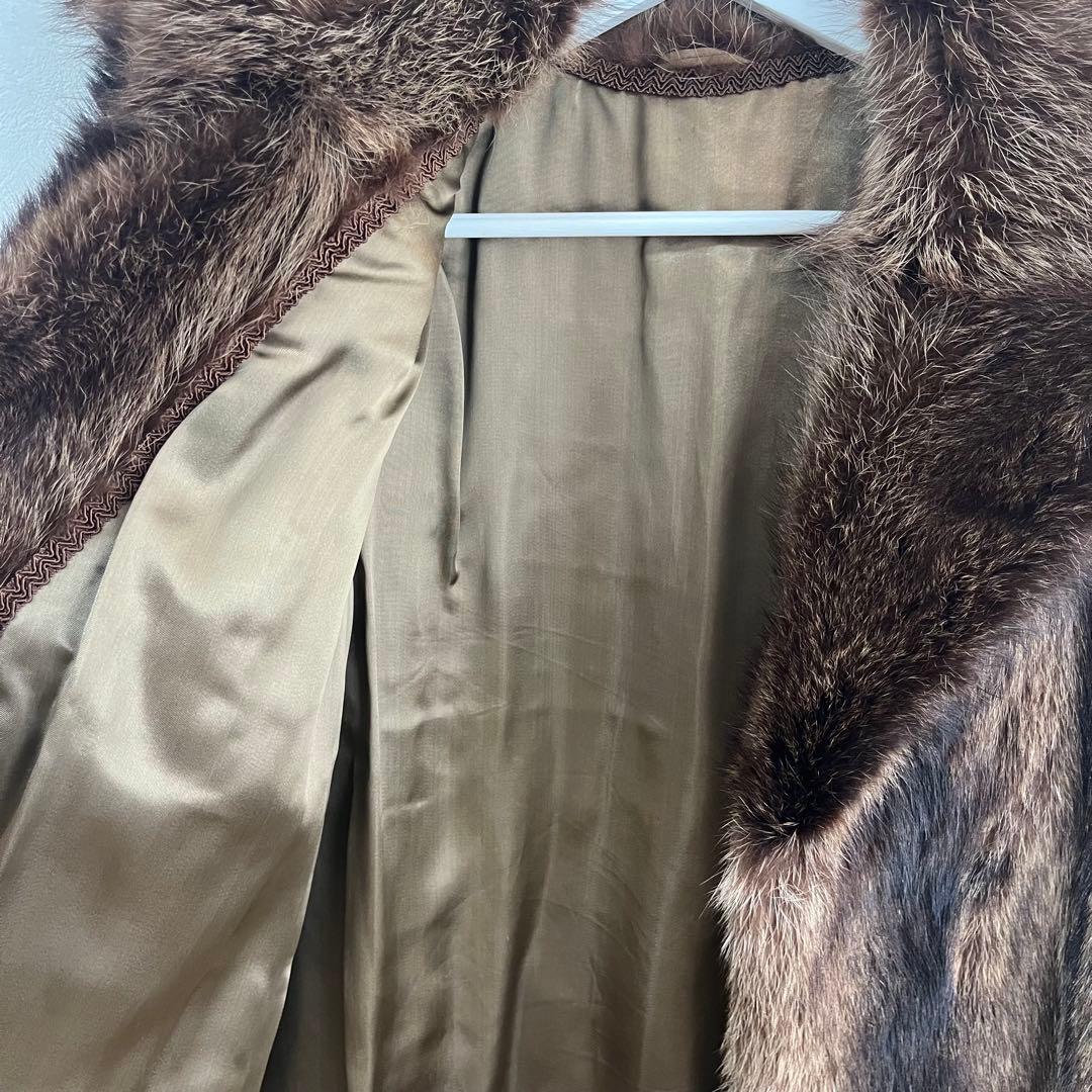 美品 Silver Blu IEMURA ミンク 本毛皮 コート　百貨店取扱