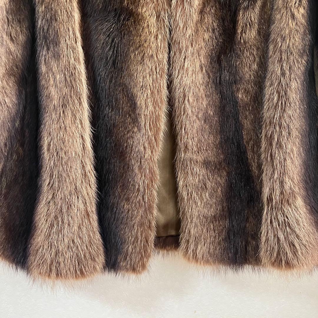 美品 Silver Blu IEMURA ミンク 本毛皮 コート　百貨店取扱