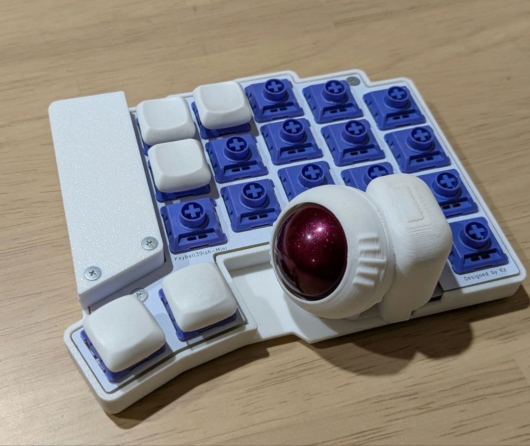 keyball39 keyballish39 mini 完成品 分割型キーボード