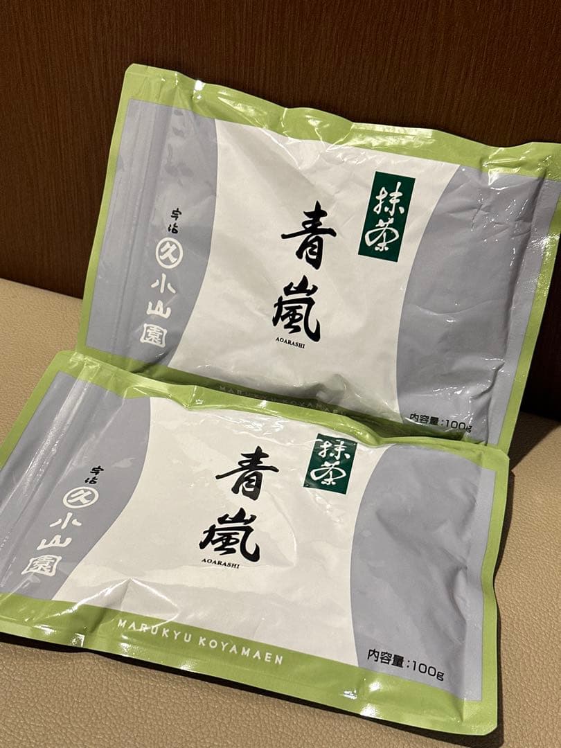 丸久小山園　抹茶　青嵐 100g 2袋