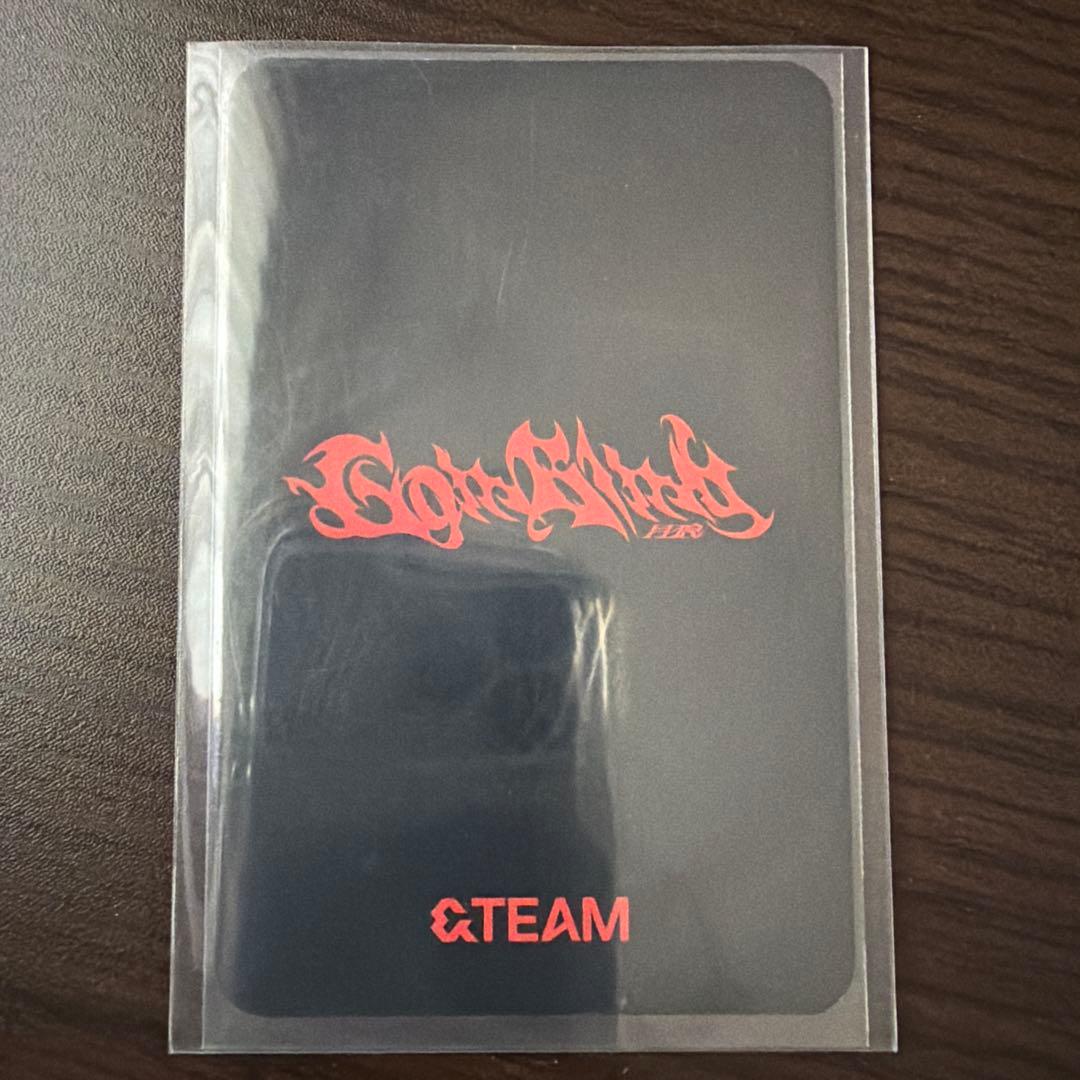 &TEAM 月狼 go in blind musickorea K ケイ トレカ