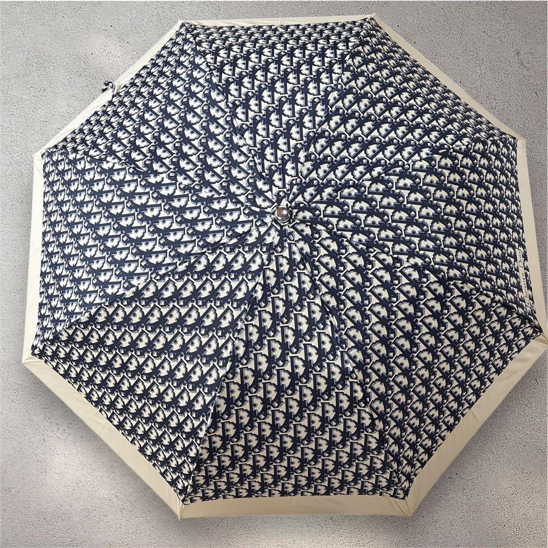 Christian Dior 折りたたみ傘 トロッター柄 雨傘