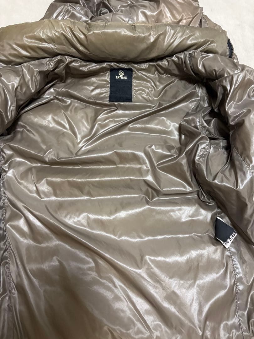 TATRASフード付きブラウンダウンジャケット*本日限り最終お値段