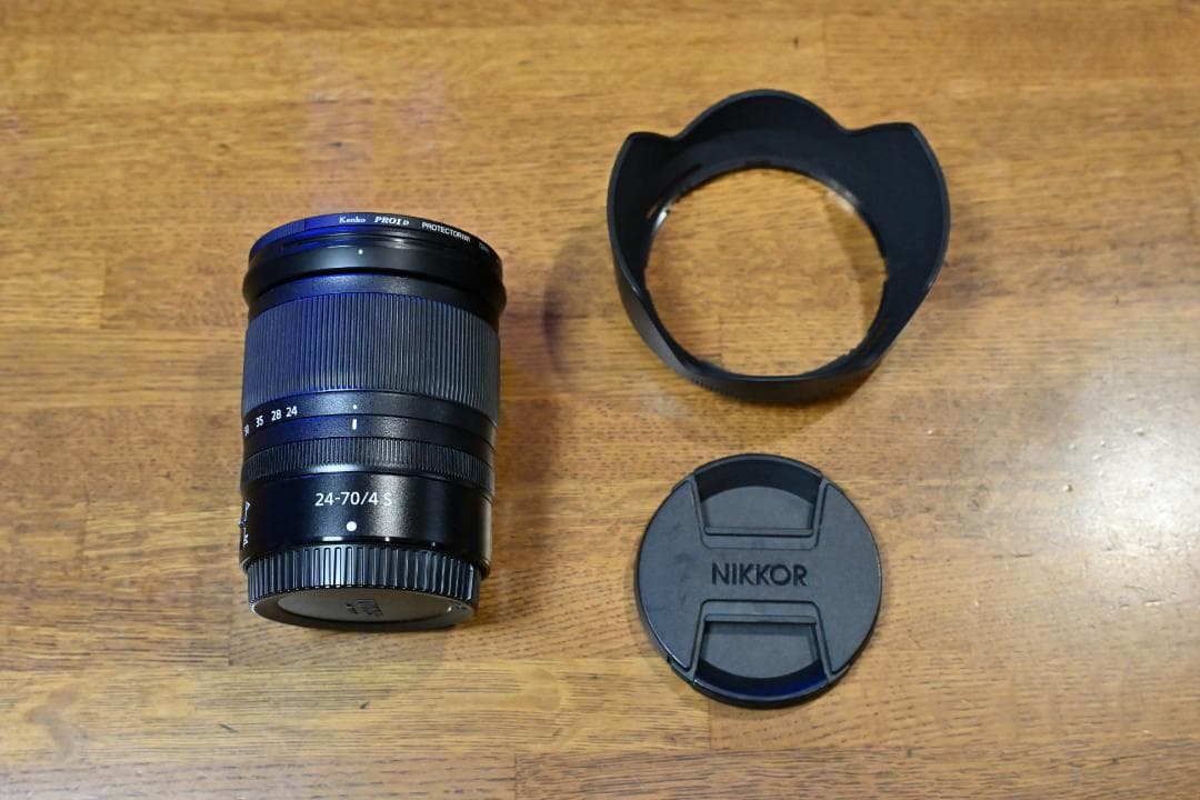 NIKKOR Z 24-70mm f/4 S レンズ プロテクター付き