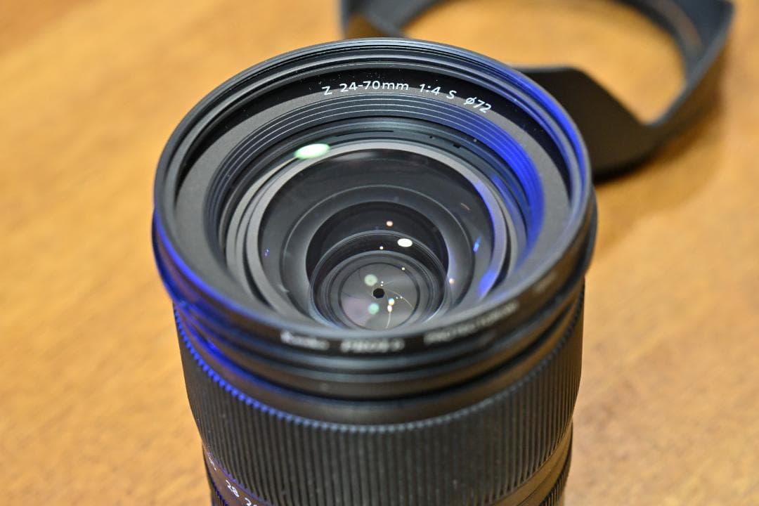 NIKKOR Z 24-70mm f/4 S レンズ プロテクター付き