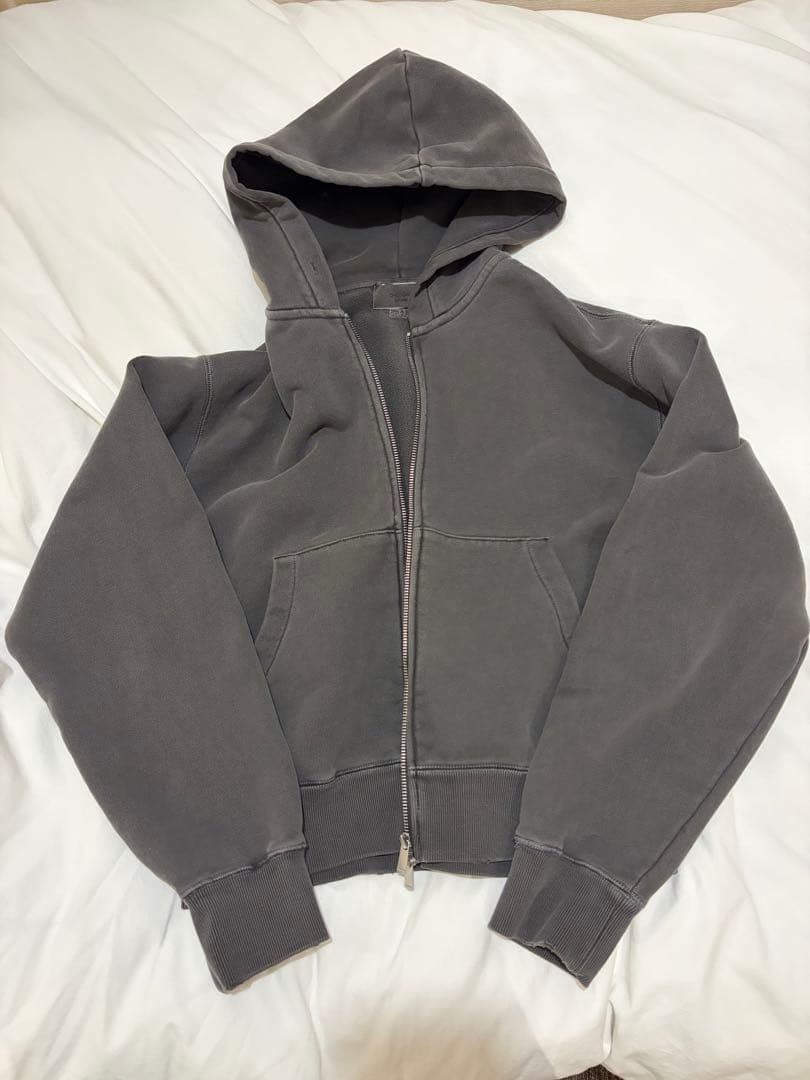 OHOTORO nap pigment zipper hoodie サイズS
