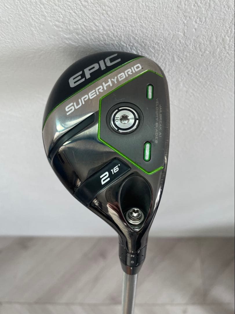 【中古】キャロウェイ エピックスーパーハイブリッド チタン！難しい3W不要！