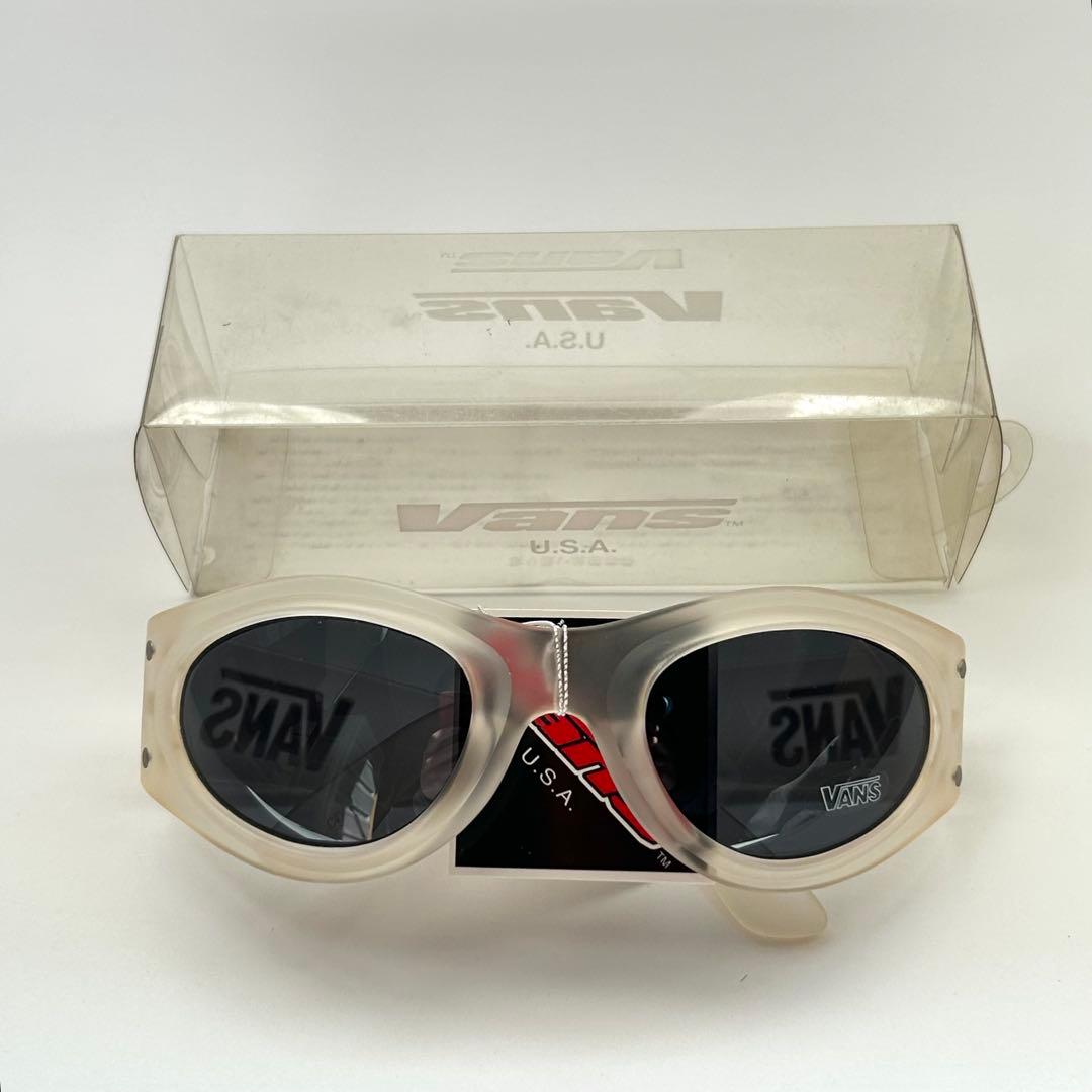 NOS 90s USA VANS サングラス オーバル キャットアイ y2k