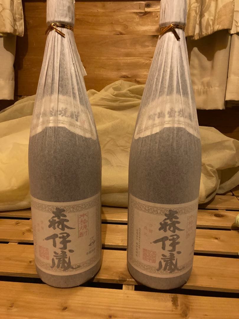 ピ*ロ様 森伊蔵 一升瓶　1.8L 2本セット 和紙包装