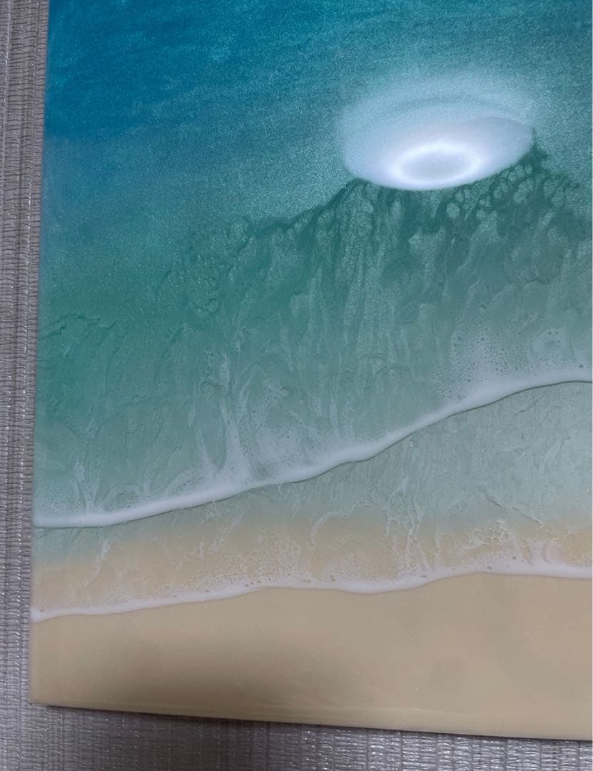 レジンアート　海