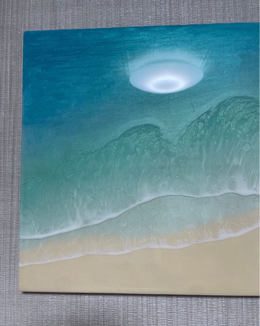 レジンアート　海