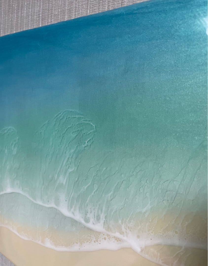 レジンアート　海