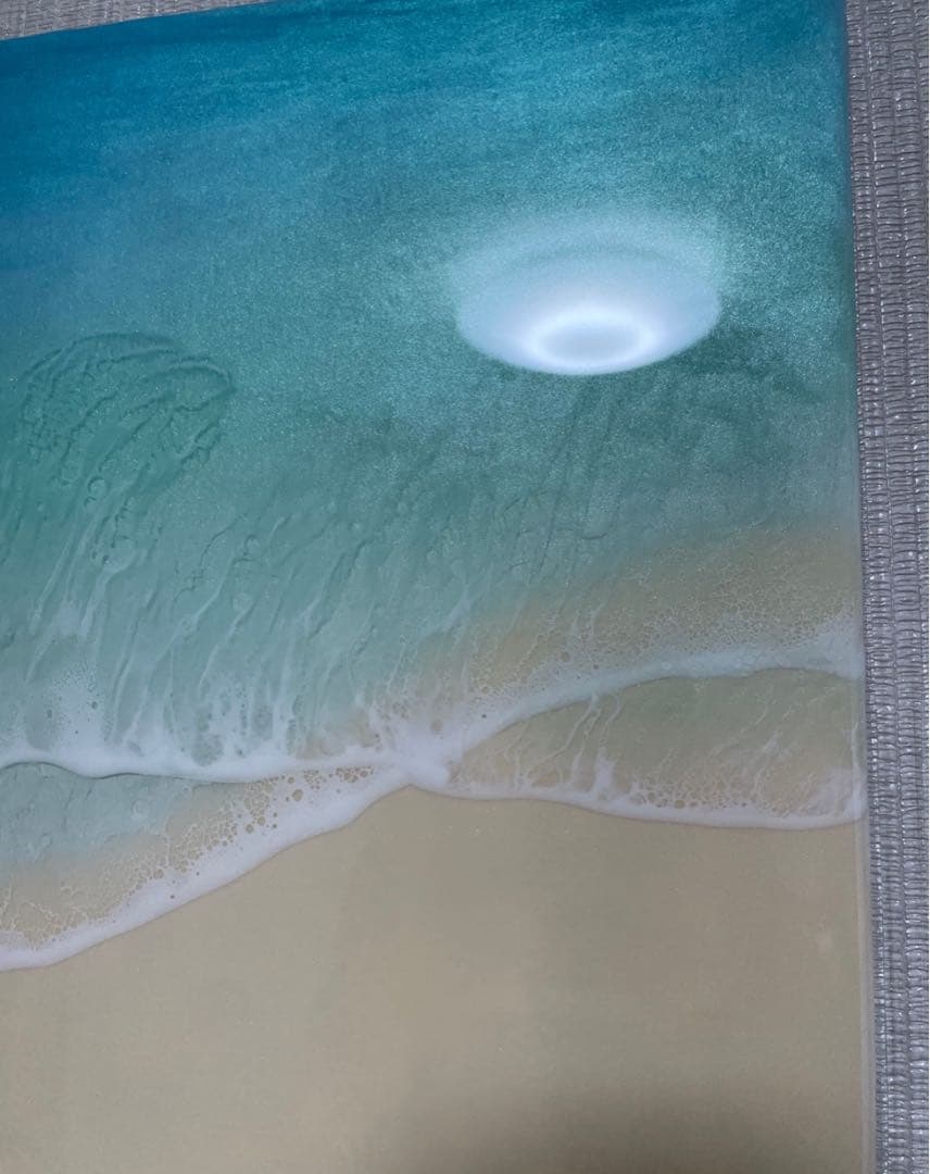 レジンアート　海