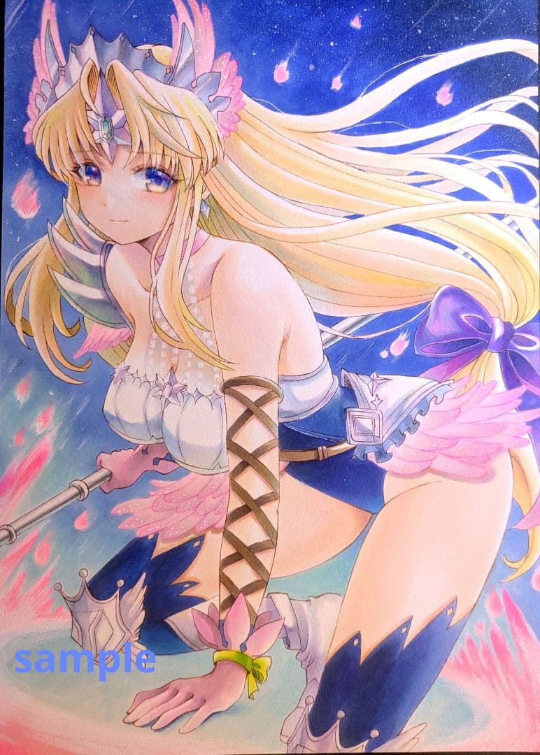 ファンアート　イラスト　原画