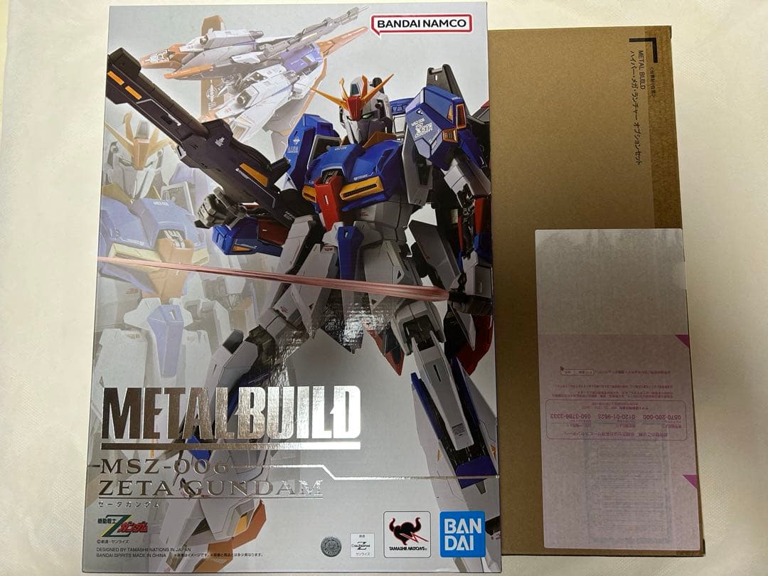 【新品未開封】L BUILD Zガンダム　ハイパーメガランチャー　セット