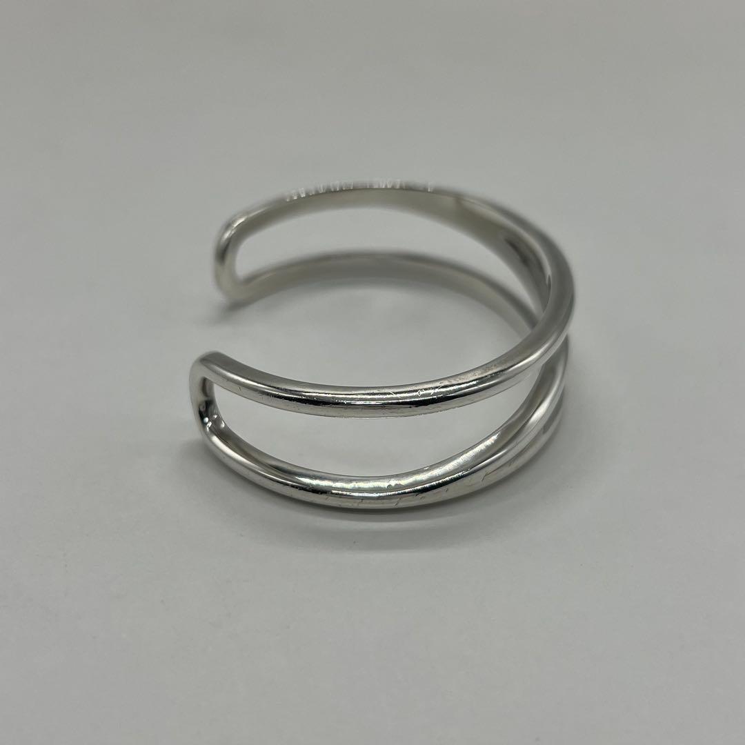 ティファニー TIFFANY ダイアゴナル バングル SV925 ヴィンテージ