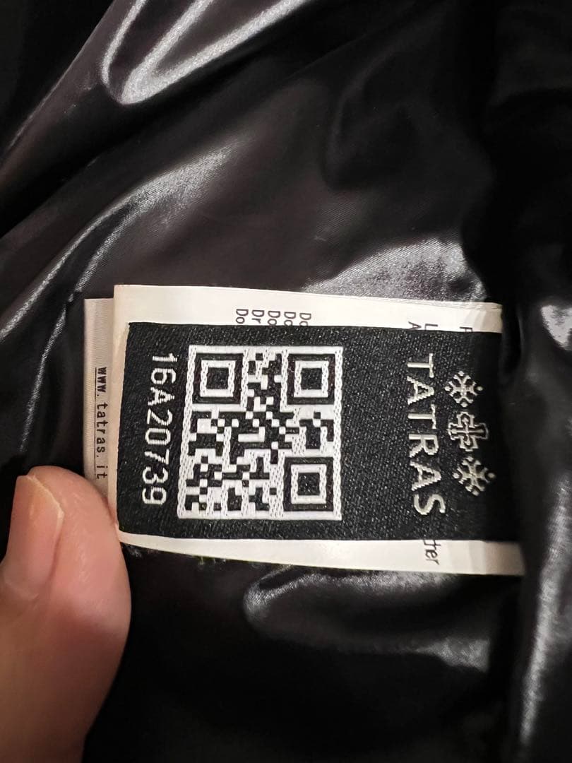 TATRAS タトラス POSEIDONE ダウンベスト ブラック　3