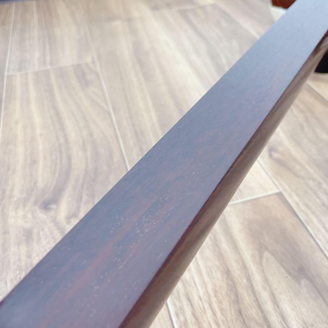 津軽三味線 太棹 段違い二本溝 東さわり トチ紅木 綾杉彫り