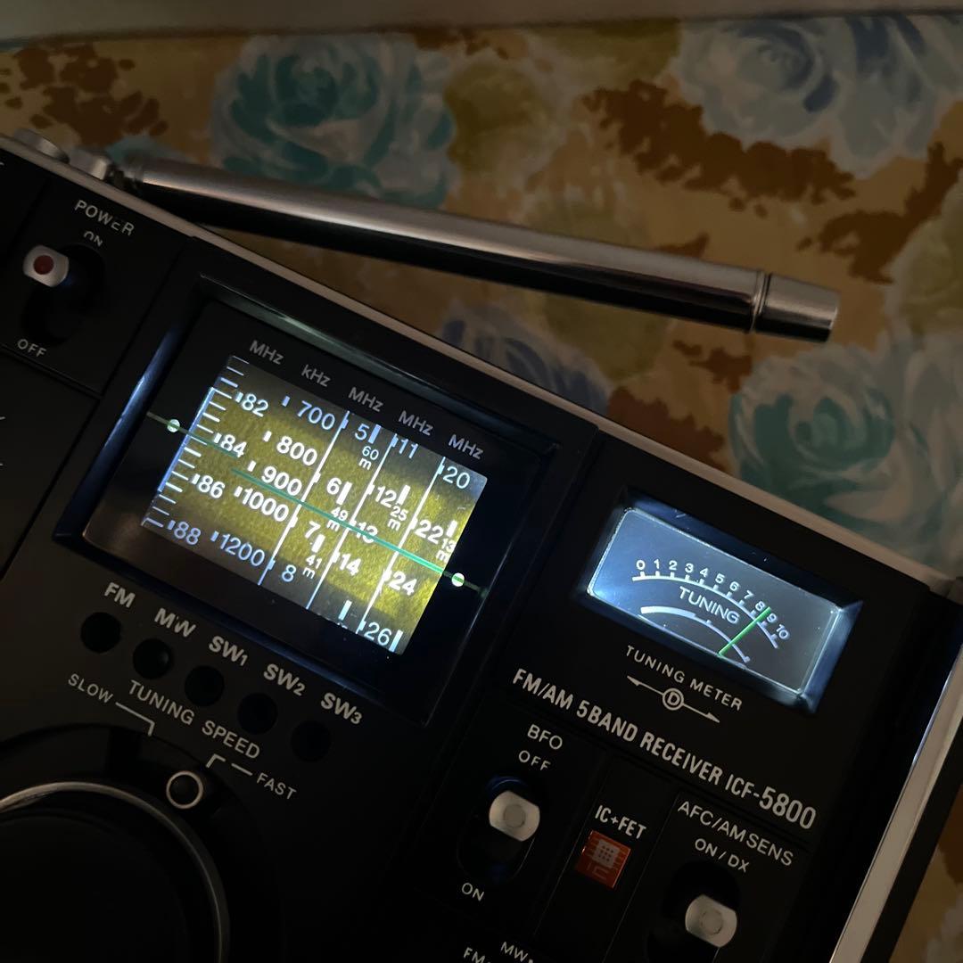 動作美品！●スカイセンサ－　5800 ●昭和のBCL傑作機！