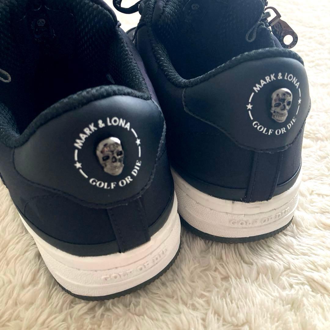 新品！MARK&LONA マークアンドロナ　ゴルフシューズ　ブラック　26.0㌢