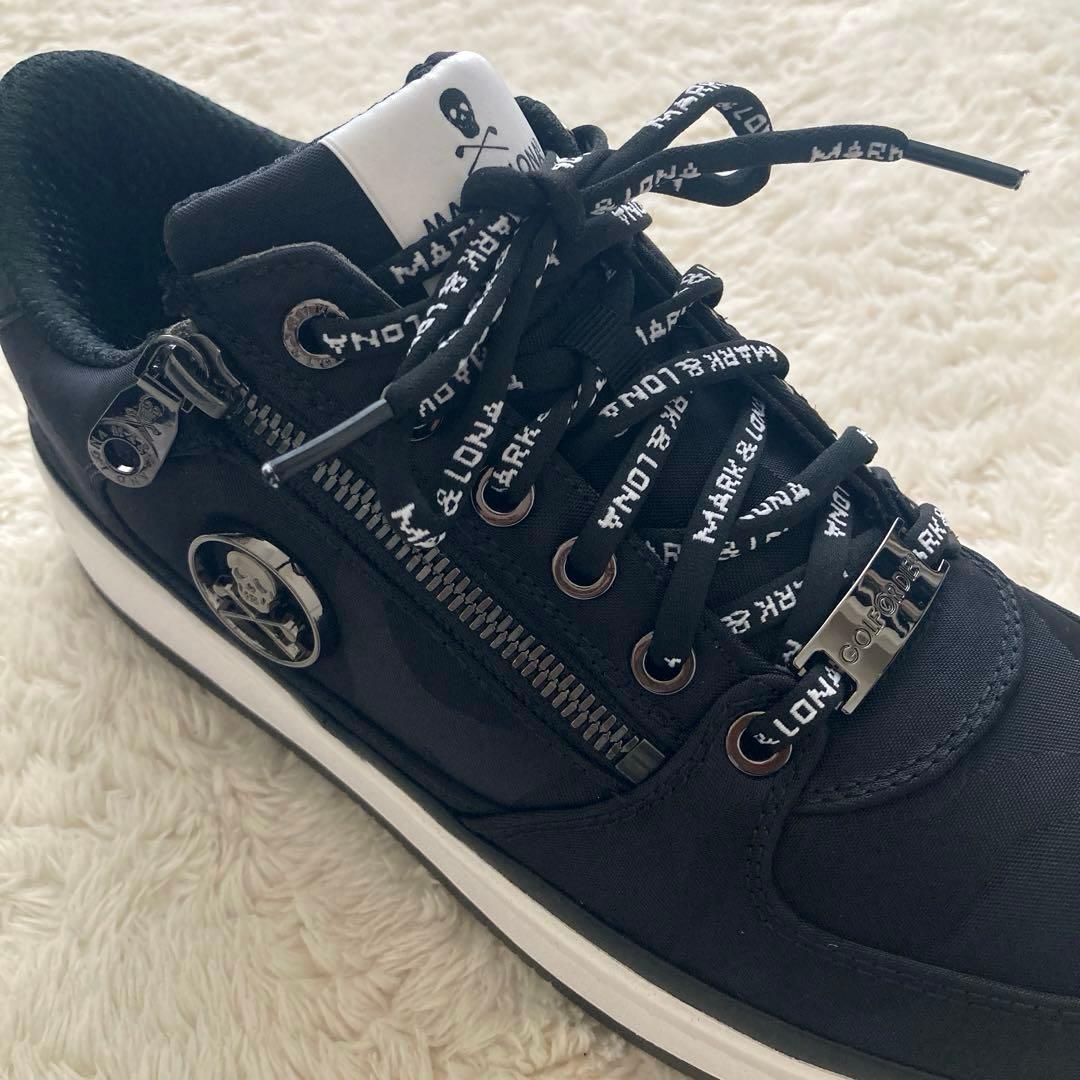 新品！MARK&LONA マークアンドロナ　ゴルフシューズ　ブラック　26.0㌢