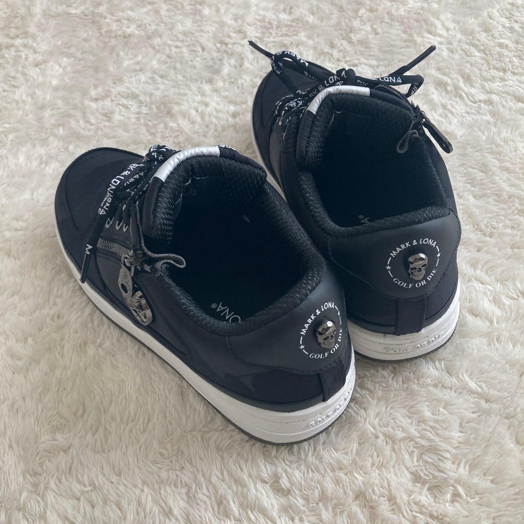 新品！MARK&LONA マークアンドロナ　ゴルフシューズ　ブラック　26.0㌢