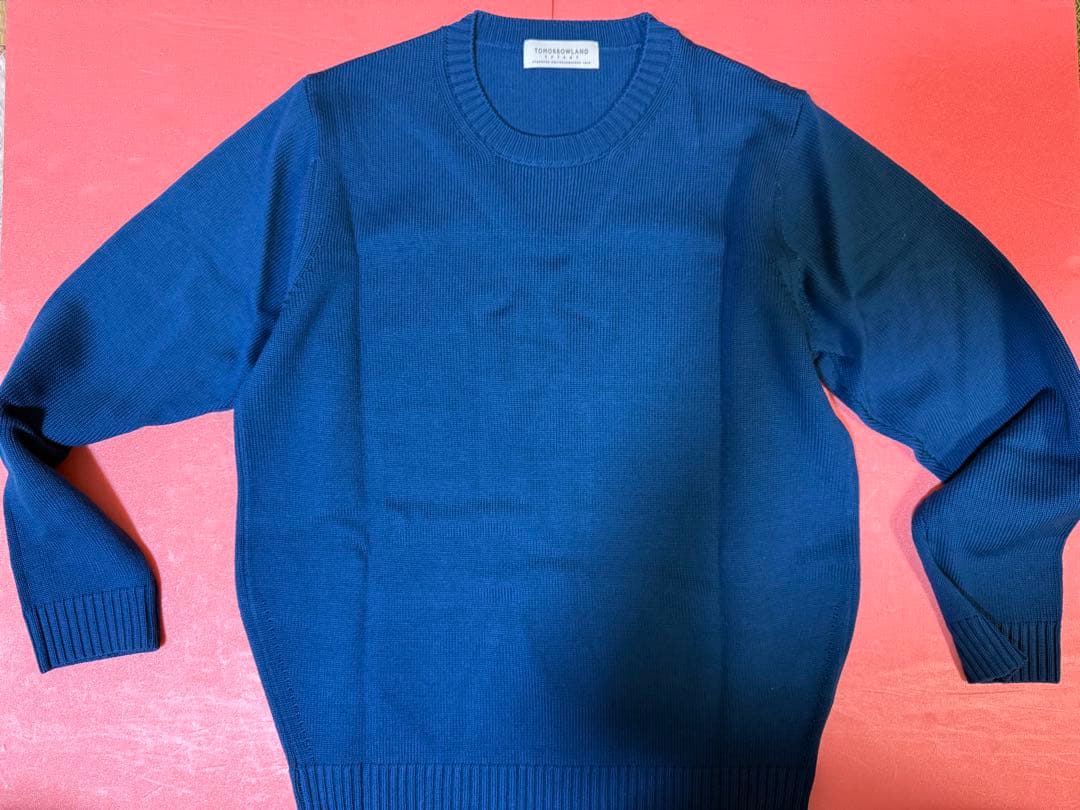 (試着のみの美品)トゥモローランド　メンズニット　セーター Mサイズ