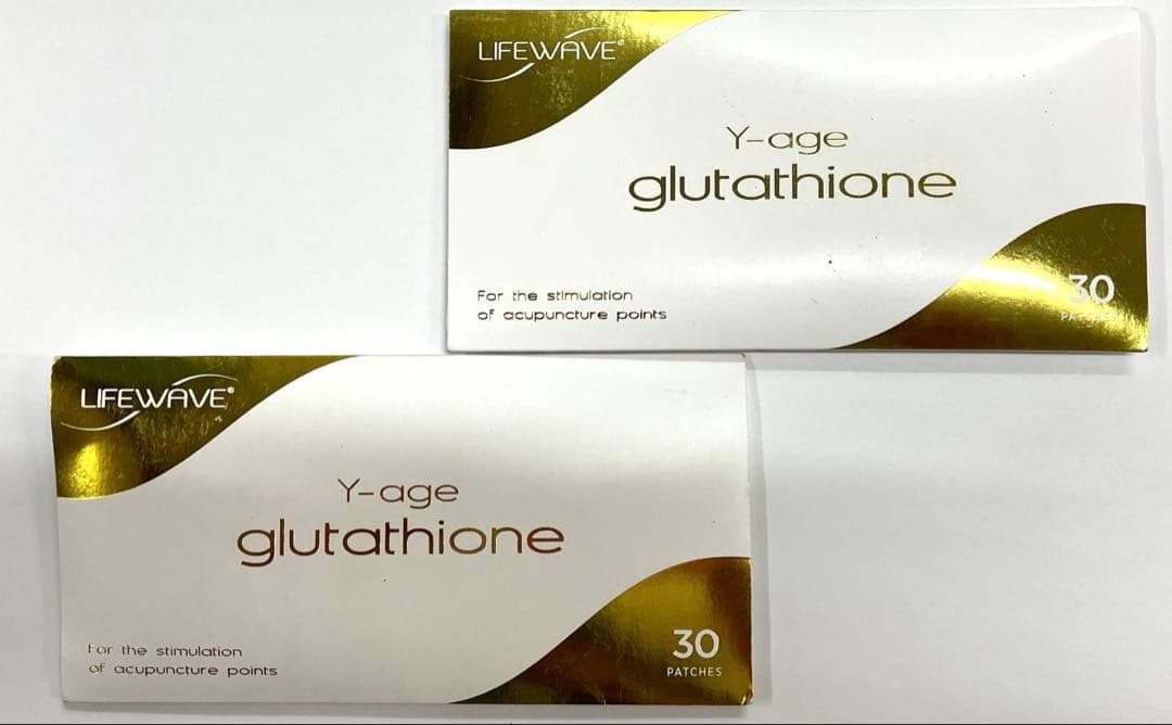 LIFEWAVE Y-age グルタチオン パッチ 30枚入 ×2箱セット